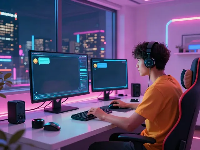 Engaging interaction with Crush On AI in a futuristic virtual chat environment.